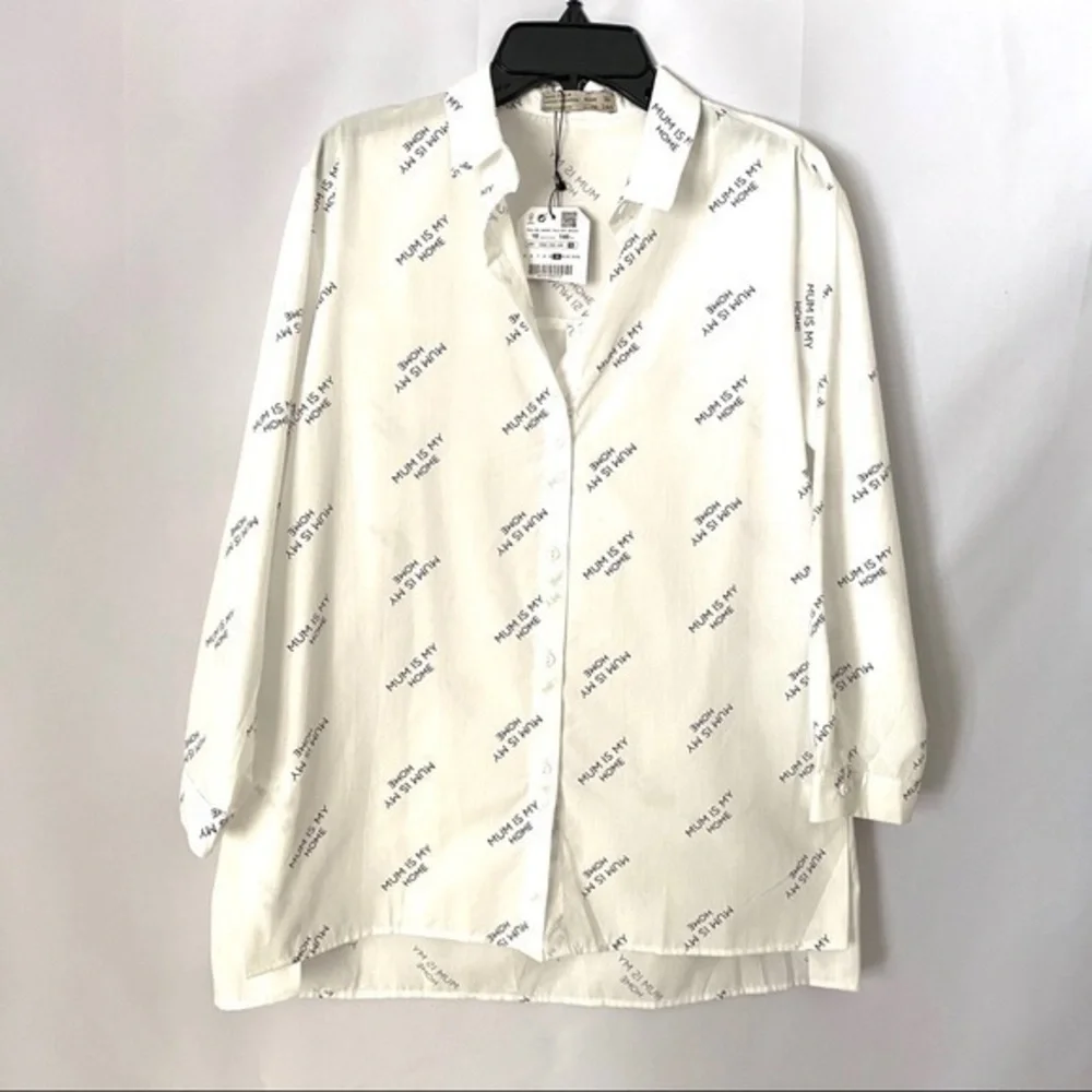 Zara Kids NWT Age 10 Shirt Mum Is My Home